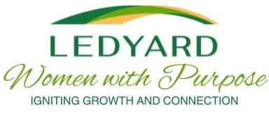 Ledyard Women with Purpose logo