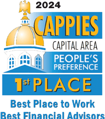 2024 Cappies Capital Area People's Preference 1st Place Best Place to Work Financial Advisors